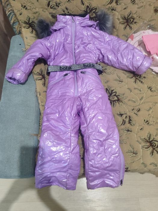 Зимний комбинезон  для девочек.