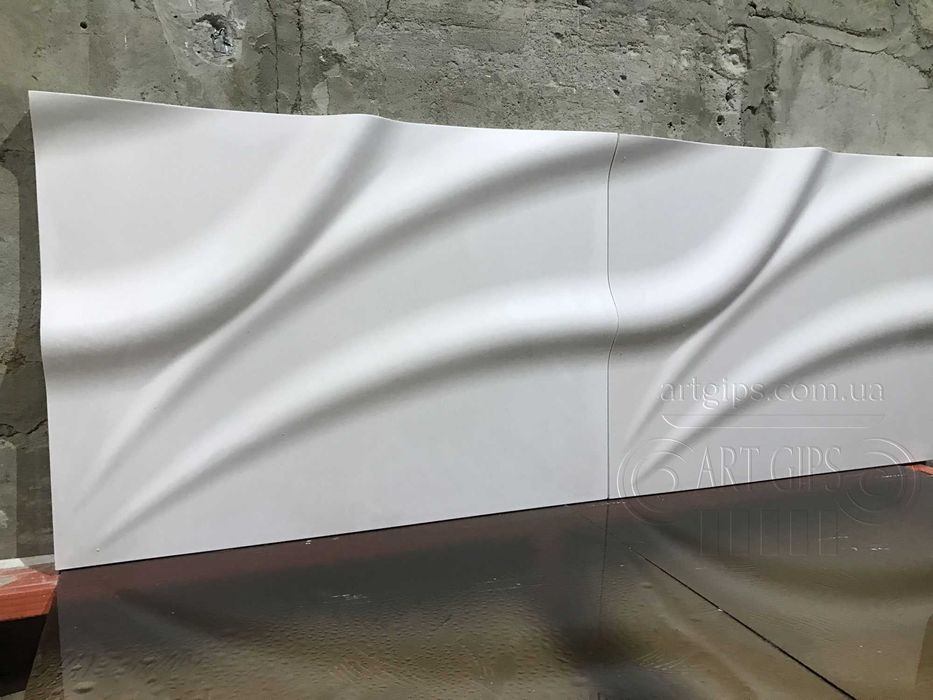 Декоративни 3D панели - 3д гипсови пана, стенни облицовки 0038