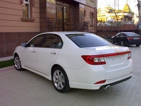 Нижний обвес на Cherolet Epica Orginal GM