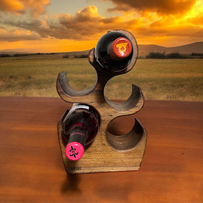 Дървени поставки за вино