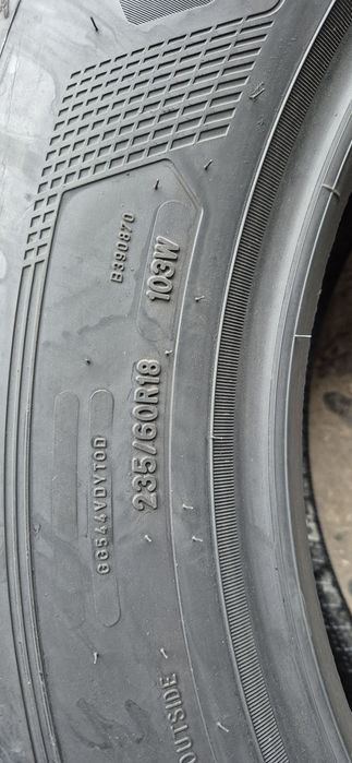 4 anvelope vara ca noi Goodyear 235/60/18,dot 2019/2025.Pret/bucata.