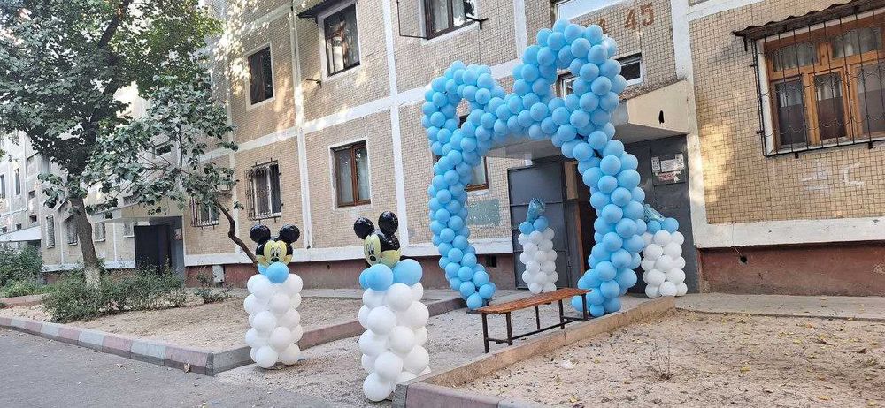 Оформление шаров. Воздушные арки для вашего праздника!