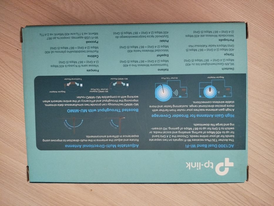 Wi-fi адаптер tp-link AC1300 Archer T3U plus