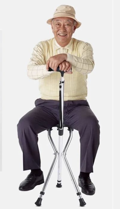 Ата- Әжелерге арналған орындық таяқ