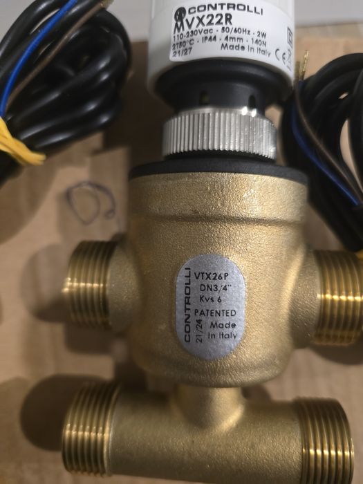 Vane cu 3 cai 4 porturi Controlli VTX26P