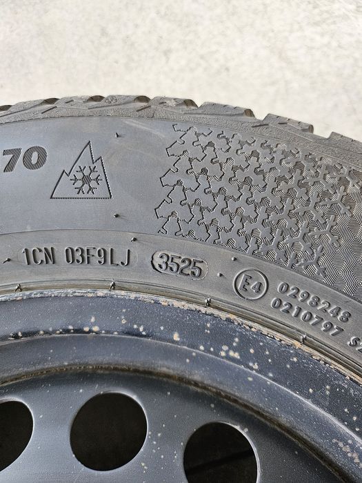 Зимни гуми Continental с джанти