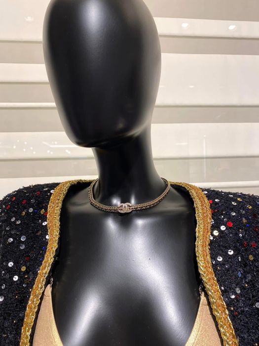 CHANEL обеци колие