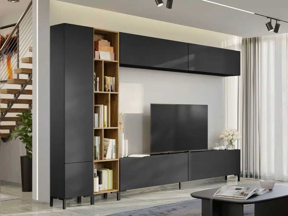 Living cu Picioare Gri / Hicori Jose C2