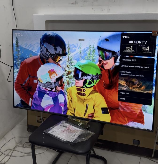 Телевизор tcl 55* 4K Smart google tv низкий Цена Доставка бесплатно