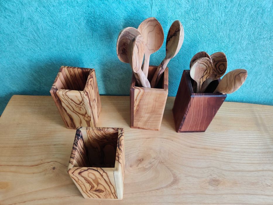 Купи, дъски за сервиране, хаванчета от маслиново дърво