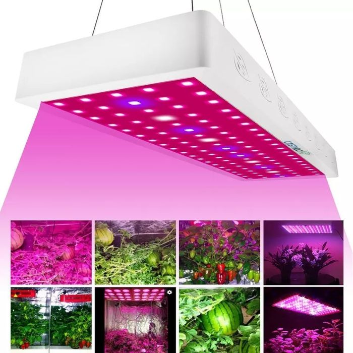 2 бр. LED grow light 1000w full spectrum phyto lamp
