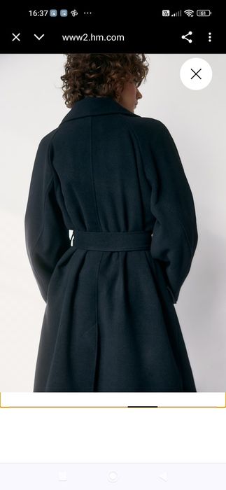 Палто с колан Н&М номерXS-S
