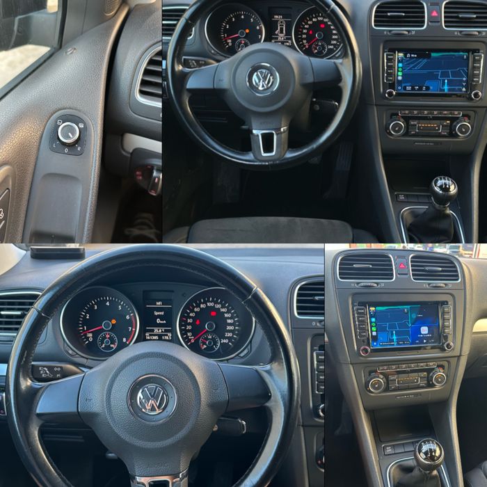 VW Golf 6 1.4 TSI 122 CP | 2009 | 161.305 km | Navi CarPlay | Alcantara | R17