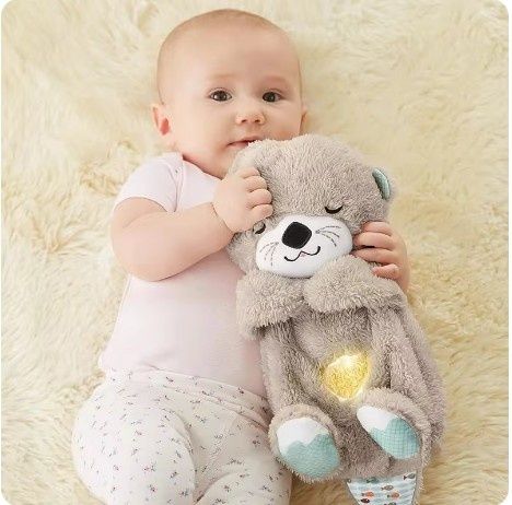 Плюшена дишаща играчка Стич/ Кити/ Видра с музика и светлина