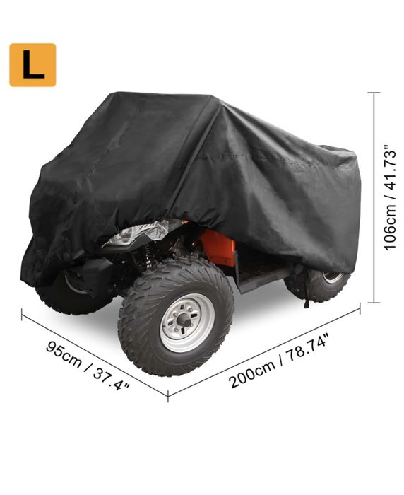 Продавам покривало за ATV, мотор в перфектно състояние