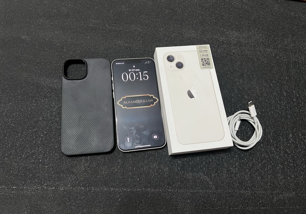 iPhone 13 yangi holatda 99 yomkost