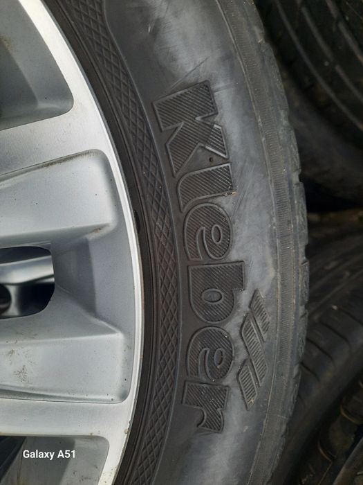 Ляти джанти с гуми за ФОЛКСВАГЕН, 5×100, 15цола