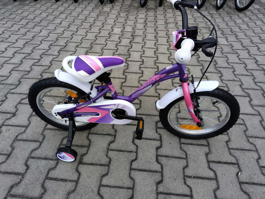 SPRINT Велосипед 16" ALICE лилав