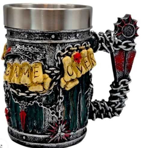 Подаръчни метални чаши с уникални 3D декорации