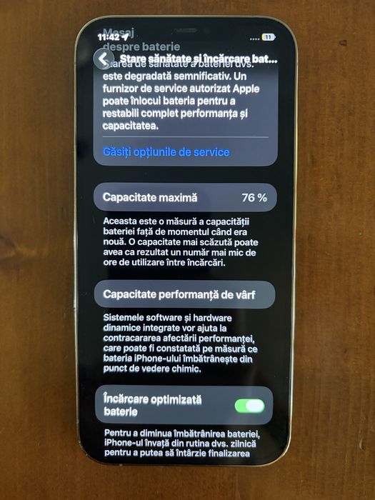 iPhone 12 Pro Max Gold 256Gb cu cutie