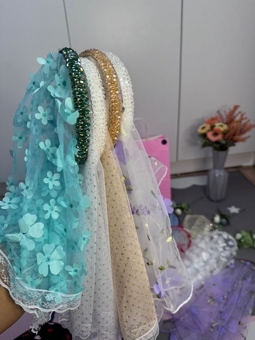 Косынка с ободком