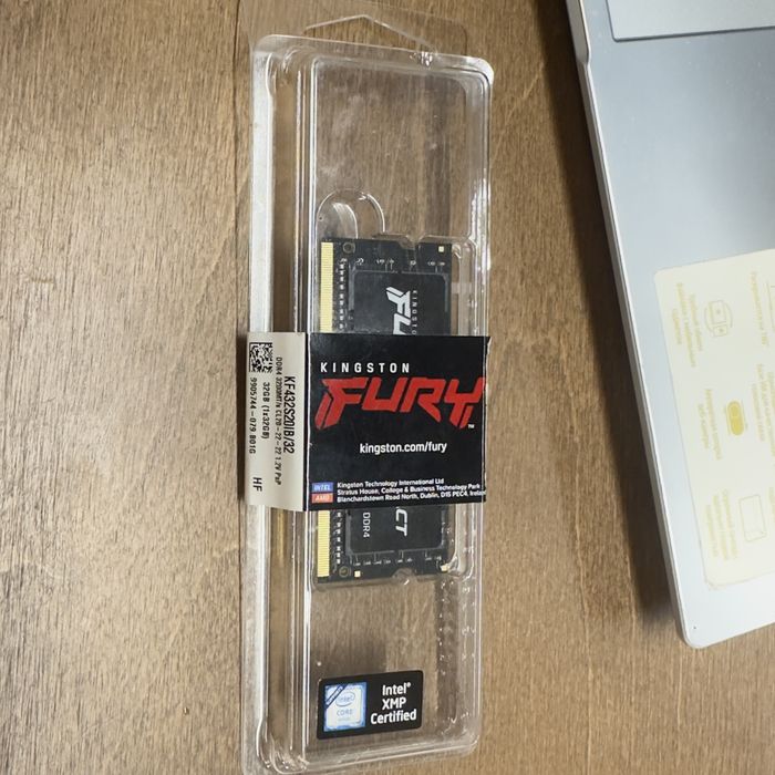 ОЗУ Kingston Fury DDR4 32GB.