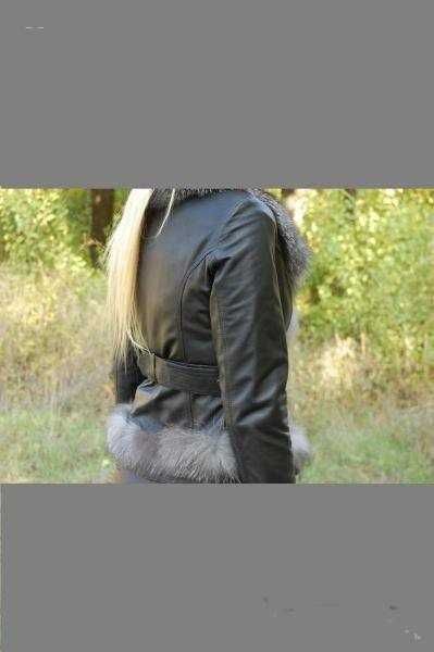 Яке от естествена кожа