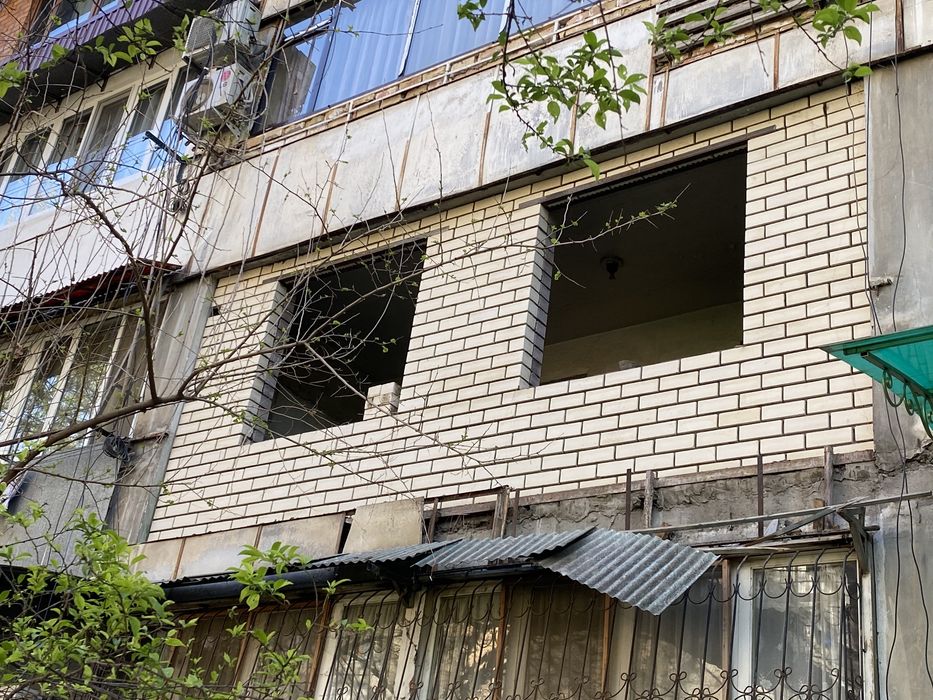 Кладка  балкон а от1 до 3 дней. Balkonga Gisht Teramiz peregarotka