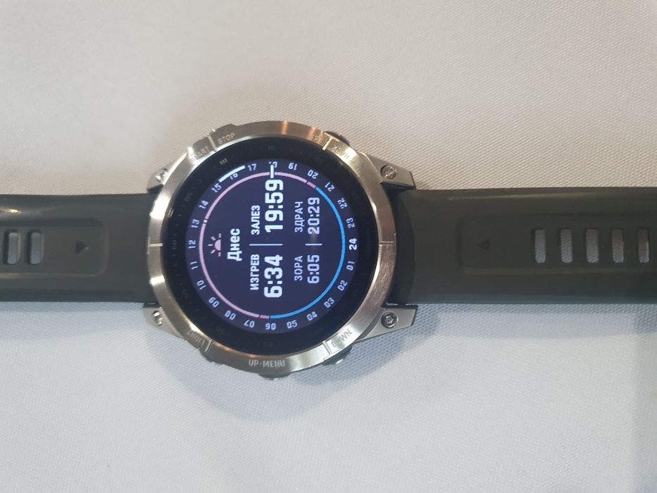 Garmin FENIX 7 Silver/Grafite- мултиспорт смарт часовник