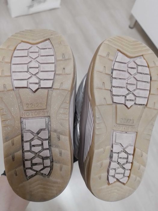 Сапоги на девочку Котофей, 22-23 размер, стелька 14 см