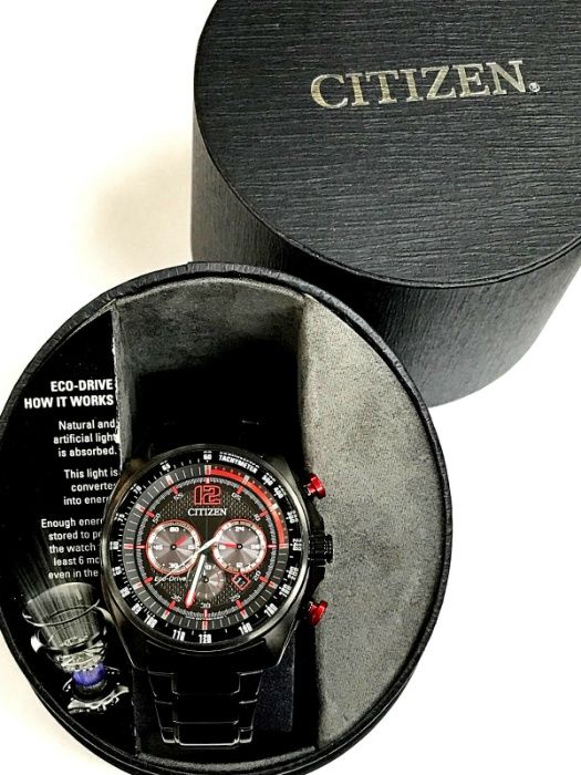 Citizen Eco-Drive Chronograph, Nou, Full Box / Retail 495$