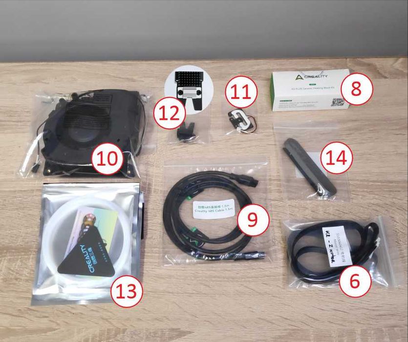 Креалити 3Д принтер - части / Creality K2 Plus 3D