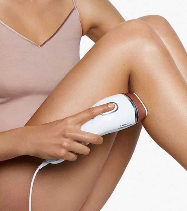 Фотоепилатор braun  + уред за ексфолиране на тялото