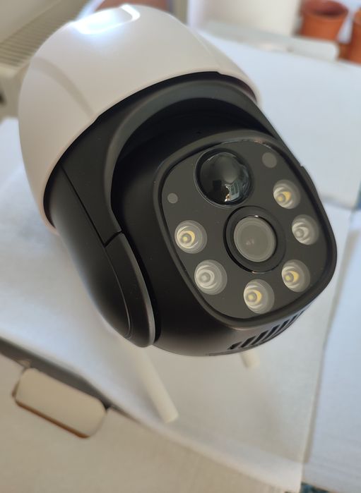 Cameră de Supraveghere 4G, 5MP, Zoom 10X, Full HD, Panou Solar 9W