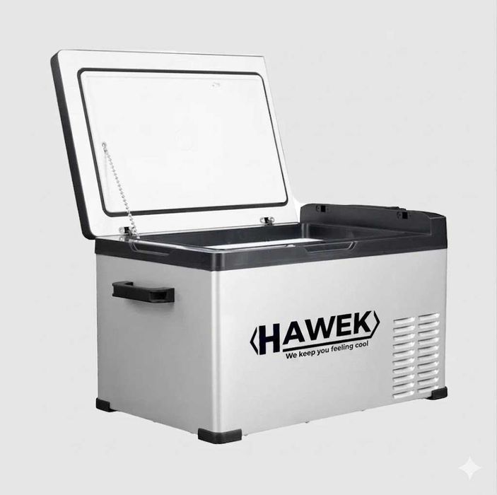Портативен компресорен хладилник HAWEK C30 30L – 12V/24V/220V с охлаждане и замразяване