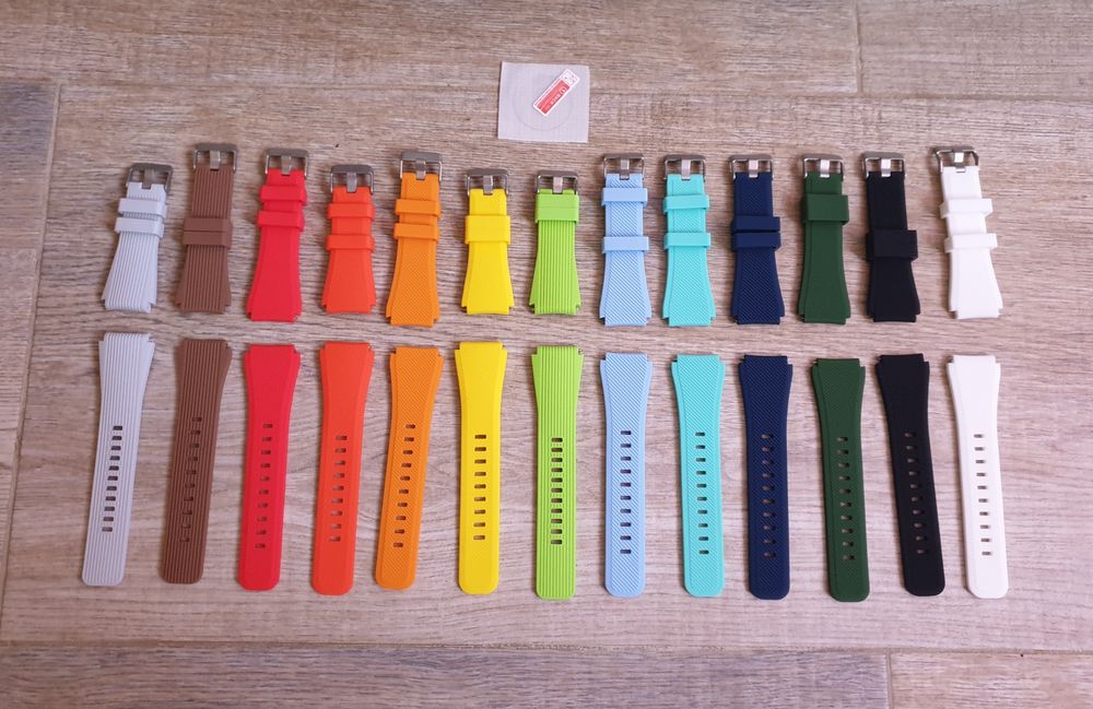 Силиконови каишки за Samsung Galaxy Watch 2 3 4 5 6 # 45/46mm К