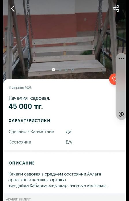 Качелия  садовый...