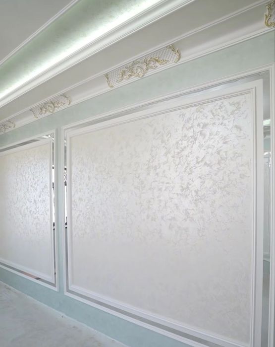 Evro remont.Евро ремонт под ключ в Фергане. #Обои#гипсокартон#ламинат#