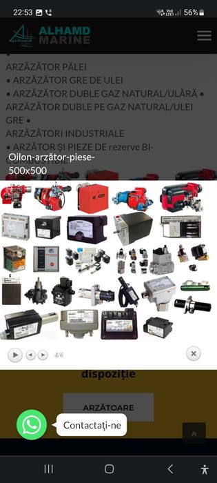 Reparatii piese Arzator centrala injector clu