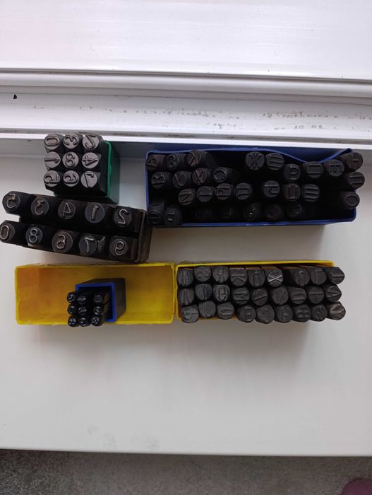 шрифт-цифры-буквы-клеймо 3,5,6.4,8,10мм