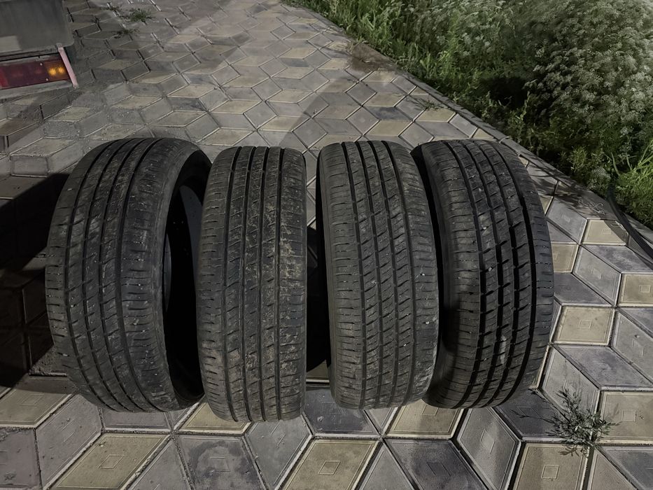 235/55/19 шины состояние хорошаяш