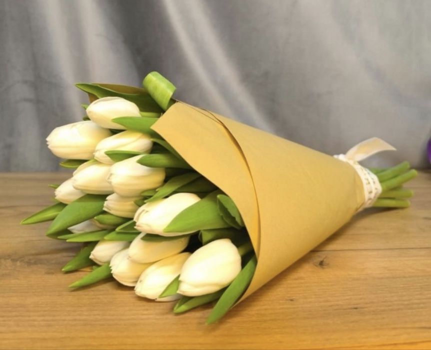 Тюльпаны корпоративные букеты