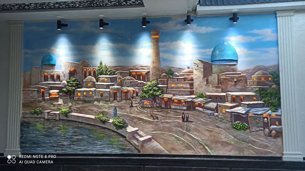 XUDOJNIK, RASSOM, BARELEF, ROSPIS, Atachento, Venetsyanko, Dekoratsiya