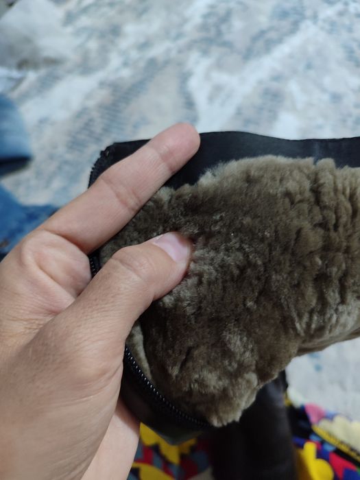 Продам кожанный натуральный сапоги.