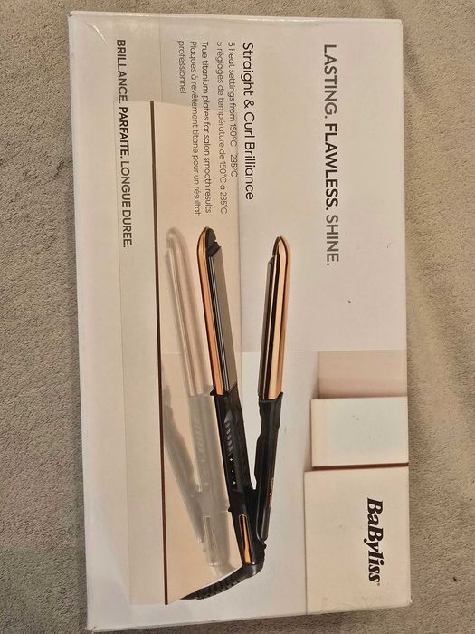 Hair straightener BABYLISS ST482E IONIZATION