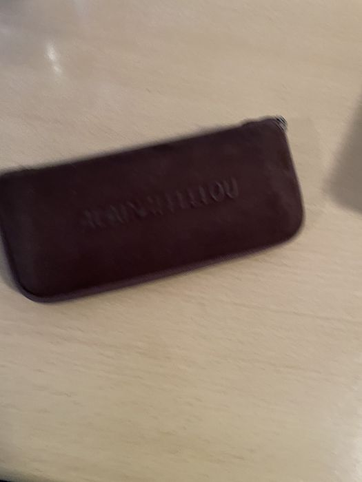 Toc ochelari piele intoarsa cu fermoar stare buna!!