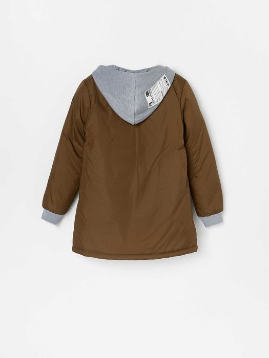 Jacheta parka cu gluga detasabila mer.158 NOUA