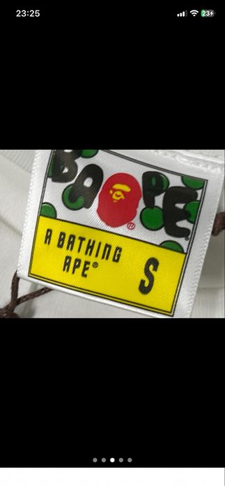 Tricou alb bape.