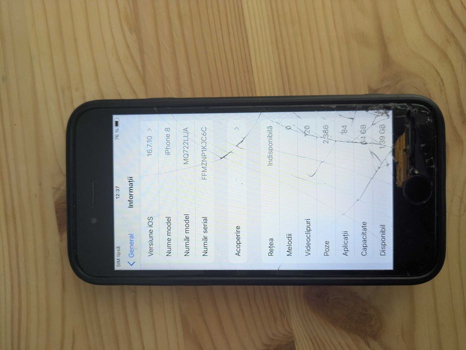 iPhone 8 64GB Negru