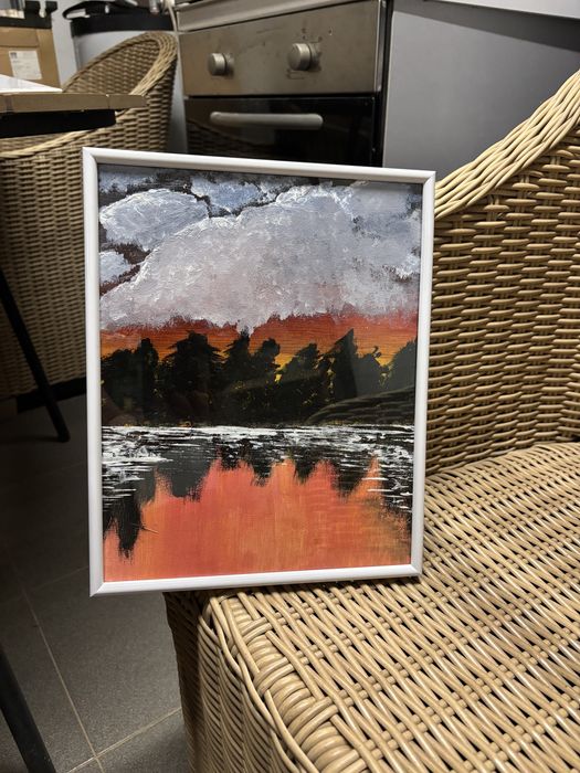 tablou acrilic 24x30 cu rama